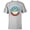 Athletic Heather, variant on Star Wars The Mandalorian the Child Americana - Short Sleeve T-Shirt for Kids – Customized-White