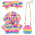 thumbnail image 5 of 3 piezas de ropa de pato de 30 cm lalafanfan pato Kawaii juguete de peluche de dibujos animados accesorios de muñeca de animal suave juguetes para niños regalo de cumpleaños, 5 of 5