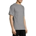 thumbnail image 6 of Hanes Authentic Men's Short Sleeve Crewneck T-Shirt, Big and Tall Sizes Available S-5XL, 6 of 6