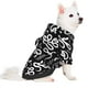 thumbnail image 2 of Fotbe Hand Drawn Snake Sudadera con Estampado para Perros Pequeños – Suéter con Capucha para Mascotas, Tela Suave de Forro Polar con Bolsillo-Small, 2 of 7