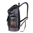 thumbnail image 4 of Men's Large Capacity Travel Backpack Fashion Leather Laptop Backpack Schoolbag, 4 of 5