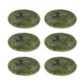 thumbnail image 1 of 6Pcs Natural Jade Hot Massage Stone Facial Body Massage 6x8cm, 1 of 8