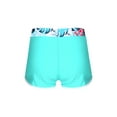 thumbnail image 4 of MSemis Kids Girls Printed Swim Shorts Bottom Waistband Swimwear Leaf 16, 4 of 5