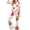 Light Pink, variant on Faraee Girls 2 Piece Clothes Cute Floral Print Twist Front Short Sleeve Top and Bell Bottom Pants Set Kids Casual Summer Outfits 7-12 Years Beige