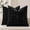Black, variant on decorUhome Chenille Plaid Throw Pillow Covers 18x18 Set of 2, Soft Textured Couch Pillow Cases for Living Room Sofa Bed Home Decor, Dark Brown