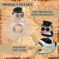 thumbnail image 3 of Bear Pilot Airplane Car Air Freshener Air Outlet Vent Accessories, 3 of 5
