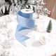thumbnail image 5 of Cinta DINDOSAL Dusty Blue con alambre de 2,5 cm x 10 m para Navidad, 5 of 7