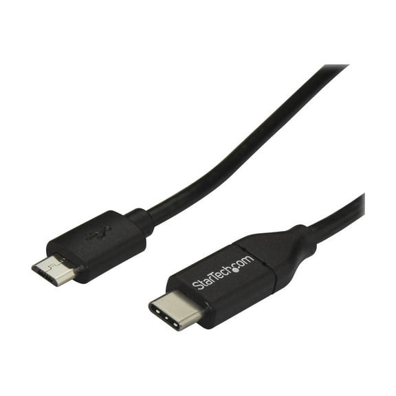 Lot of 10 StarTech 2m 6 ft USB C to Micro USB - M/M USB 2.0 Data Transfer Cable