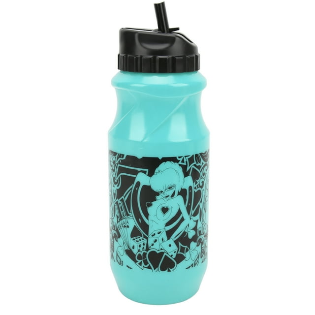 Botella de agua deportiva a prueba de fugas, higiénica, resistente, duradera, ligera, sin BPA, resistente a altas temperaturas, botellas de agua para bicicleta, color verde