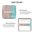 thumbnail image 5 of Naloa Pink Float Ring On Beach Tissue Box Cover Leather Tissue Holder Square Facial Tissue Case for Bathroom, Vanity Countertop, Tabletop, Car, 5 of 7