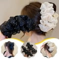 thumbnail image 5 of Misterolina Women Bow Bubble Clip Hair Claw Elegant Large Hair Clips Clamp Accessories Girl, 5 of 7