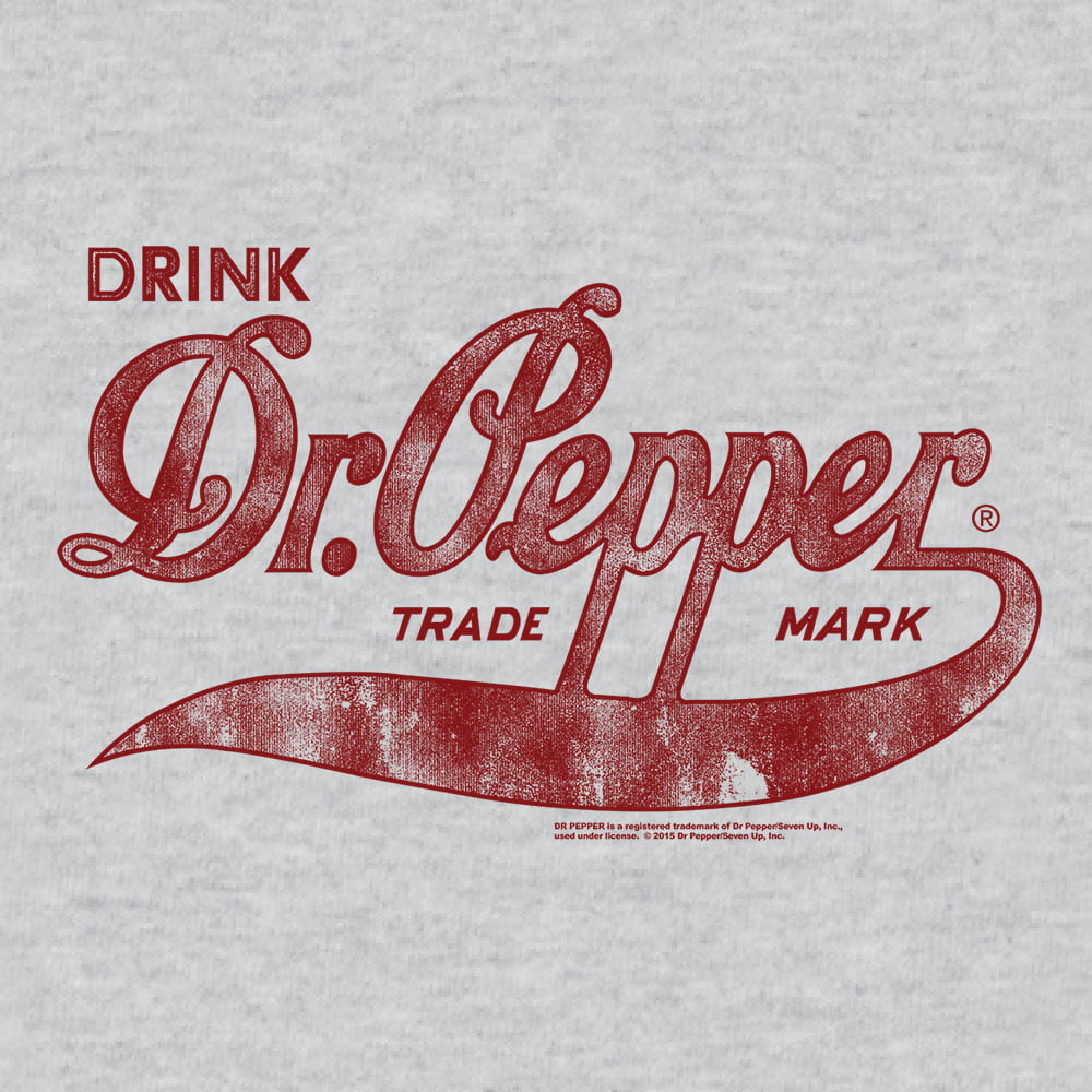 Tee Luv Men's Dr Pepper T-Shirt Faded I'm A Pepper Logo Shirt 