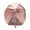 Dusty Pink, variant on Hair Care Hat Double Layer Imitation Silk Sleep Hat Back Adjustable Buckle Turban Hat Solid Color Home Headwear