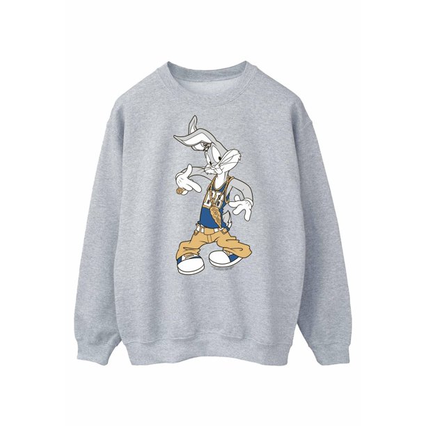 Looney Tunes Mens Rapper Bugs Bunny Sweatshirt - Walmart.ca