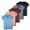 Set 2, variant on 5 Pack: Women's Short Sleeve V-Neck Activewear T-Shirt Dry-Fit Wicking Yoga Top (Available in Plus)