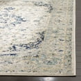 thumbnail image 3 of SAFAVIEH Madison Mattie Overdyed Floral Area Rug, Ivory/Blue, 4' x 6', 3 of 7