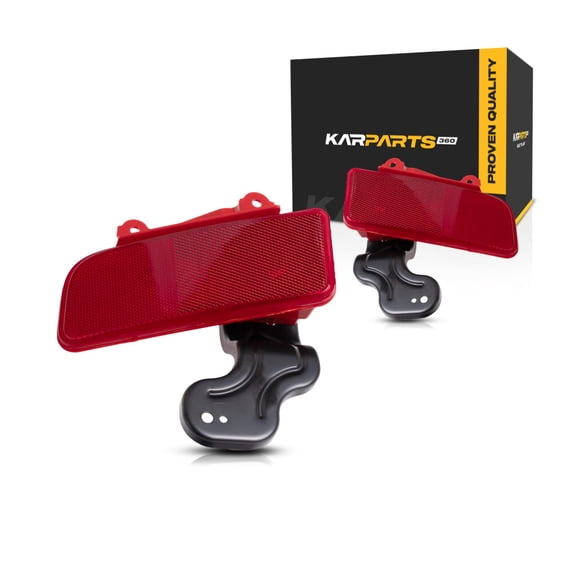 For Honda CR-V Rear Bumper Reflector 2015 2016 Pair Driver and Passenger Side HO1184108 HO1185108 - Replaces 33555-T1W-A01 33505-T1W-A01