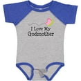 thumbnail image 3 of Inktastic I Love My Godmother Girls Baby Bodysuit, 3 of 5