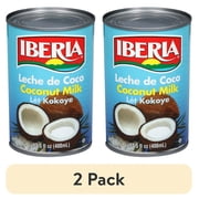 (2 pack) Iberia Coconut Milk 13.5 fl oz