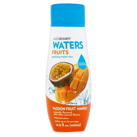 UPC 811572023676 product image for Sodastream Waters Fruits Passion Fruit Mango Sparkling Water Mix, 14.8 fl oz | upcitemdb.com