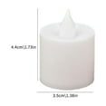 thumbnail image 3 of SharkTRUE Flameless LED Candles Lights, Battery Powered Decoration Tealight Set with Remote & Timer, Realistic Flickering Ambience for Home Decor, Parties, Holidays, Indoor & Outdoor Use, 3 of 8