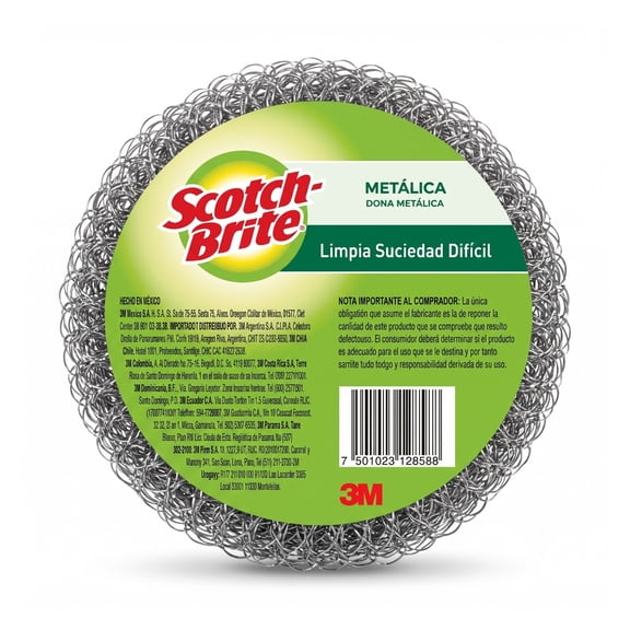 Fibra metálica 3M Scotch-Brite para dar brillo