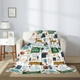 thumbnail image 2 of Sikiie Back To School A Cozy Flannel Fleece Throw Blanket: Lightweight & Thick for All Seasons - Perfect for Women, Men, & Kids"60"x50", 2 of 6