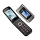 thumbnail image 1 of Teléfono Móvil Con Tapa Gsm 2G Para Personas Mayores, Pantalla Dual, 4800Mah, Botón Grande, Gran Volumen, Teléfono Móvil Para Personas Mayores, Llamada De Emergencia, Teléfono Con Tarjeta Dual Cateissary EL016576-06, 1 of 5