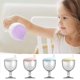 thumbnail image 3 of Copa de plástico para bebés Copa de vino para niños Taza de jugo Taza de leche para niños Taza de bebida de aprendizaje Anticaída 1 pieza Azul, 3 of 5