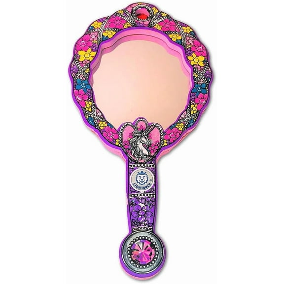 Liontouch - Unicorn Princess Mirror For Girls - 3-6 years | Medieval Style Accessory For Dress Up
