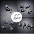 thumbnail image 5 of 5Pcs Curtain Track Roller, Metal Curtain Pulleys, Drapery Rail Sliding, Curtain Runners Wheels, Curtain Rail Track Pulley, for Home Windows, Curtain Tracks, 5 of 5