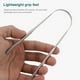 thumbnail image 3 of Combinación A+B Boca Pequeña+Boca Grande+Forma U Juego Raspador Lengua Limpiador Lengua Cuidado Bucal Raspador Lengua en Forma U para Raspar La Lengua Y Eliminar El Mal Aliento (en Caja Hierro), 3 of 9