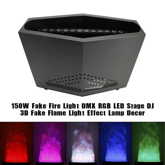 150W LED Flame Effect Light For DMX RGB Stage DJ Decor