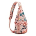 thumbnail image 2 of Vera Bradley Women's Ripstop Mini Sling Backpack Paradise Bright Coral, 2 of 3