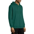 thumbnail image 5 of Hanes Men's and Big Men's Ultimate Cotton Heavyweight Fleece Full Zip Hood, up to Size 3XL, 5 of 5
