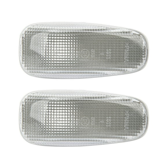 2 Pcs Feux de Signalisation avant Arrière Latéraux, Lampe de Clignotant OE 2108200921, Remplacement de Lumière d'Indicateur pour SLK 1996-2000 E Class 1995-2003 Vaneo W414 2002-2005