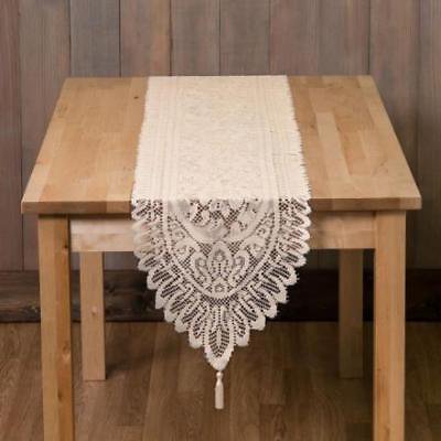 13 x 72 in. Floral Lace Polyester 72 Pattern 13 Runner x Table