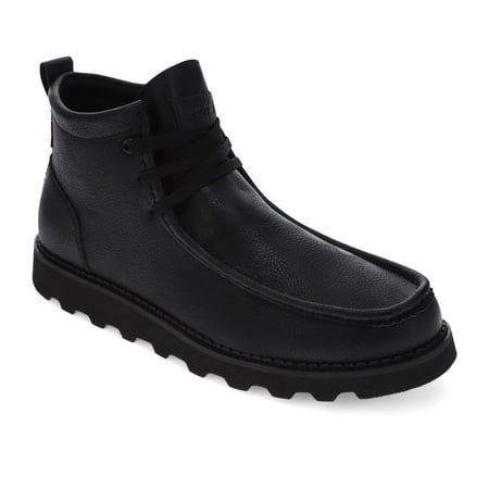 

Levi s Mens Joshua Vegan Leather Lace Up Moc Toe Rugged Casual Boot