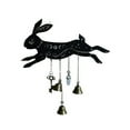 thumbnail image 4 of Easter Wind Chimes Metal Rabbit Wind Chimes with Bells Decor Cute Rabbit Wind Chimes Crafts Indoor and Outdoor Home Decoration Gardening Gifts Perfect for Patio Garden, 4 of 7