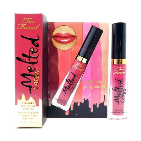 Too Faced Melted Latex Liquified High Shine Lipstick Hot Mess .1 Fl