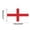 England, variant on LNOGEUPG Qatar Country Flag 3x5 FT Vivid Deep Color Print Polyester Decorative Hanging Banner with Anti-Rust Brass Grommets Fade Resistant Accessory for Party Home Bar Courtyard Decoration