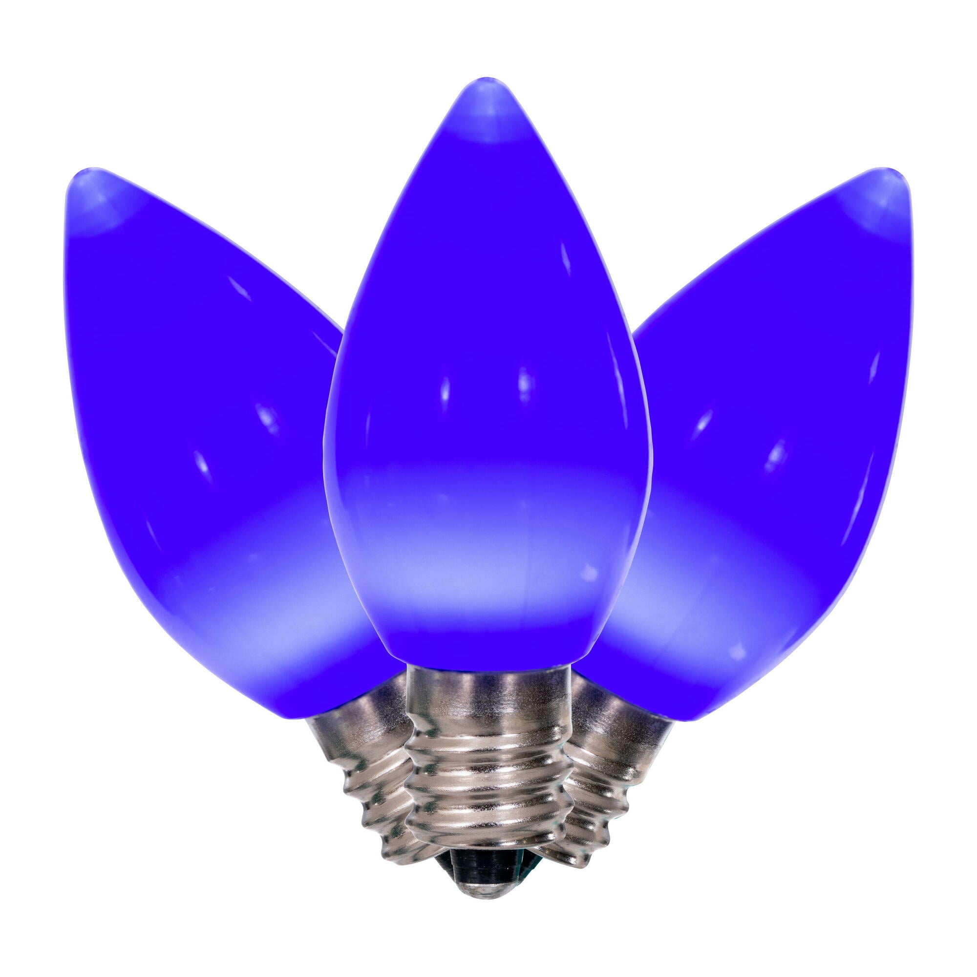 Vickerman C7 Ceramic LED Blue Bulb, bag of 25