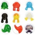 thumbnail image 6 of HINTRMENT 6Pcs Cute Animal Shape Hook Cartoon Suction Cup Hook Multi-Functional Removable Storage Hooks, 6 of 8