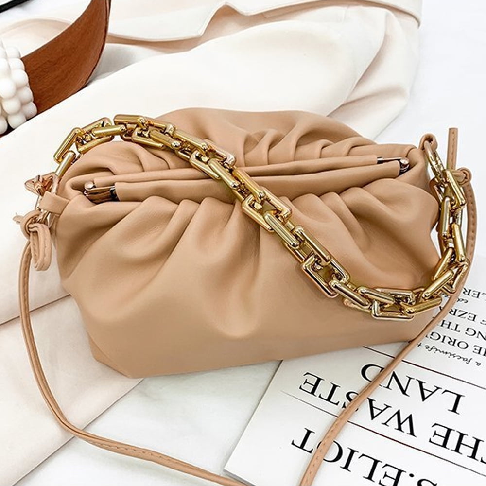 Dumpling Bag Purses Handbags for Women Chain Pouch Shoulder Bagyellow Walmart