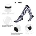 thumbnail image 5 of Pofeuu Anchors Print Compression Socks for Women & Men Circulation - Best Support for Nurses,Running,Athletic,Sports, 5 of 7