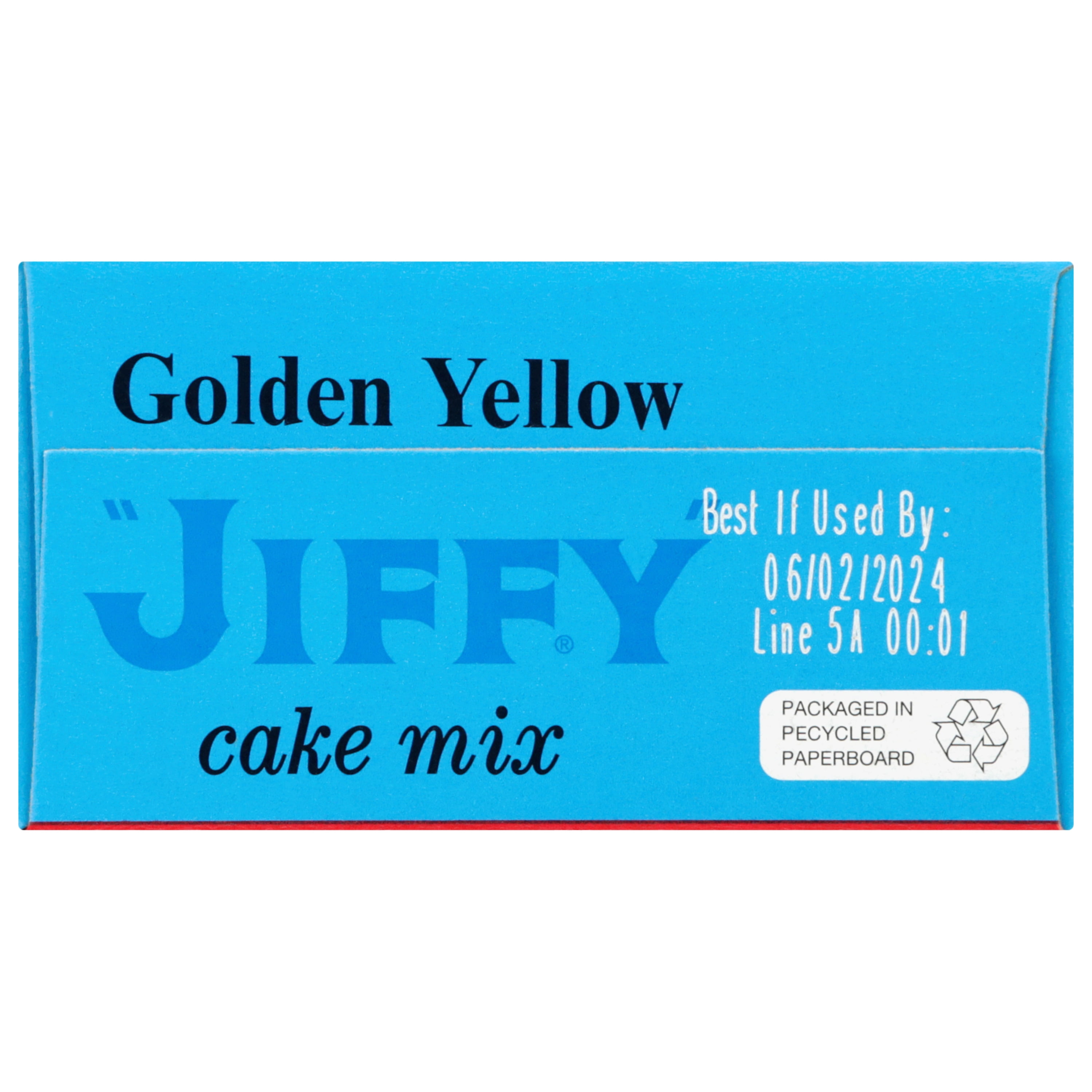 JIFFY Golden Yellow Cake Mix 9 OZ Box Walmart