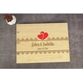 thumbnail image 4 of Darling Souvenir Personalized Engraved Laser Cut Wedding Guest Book Wooden Cover Sign-in Book Registry Guestbook Scrapbook-K7, 4 of 7