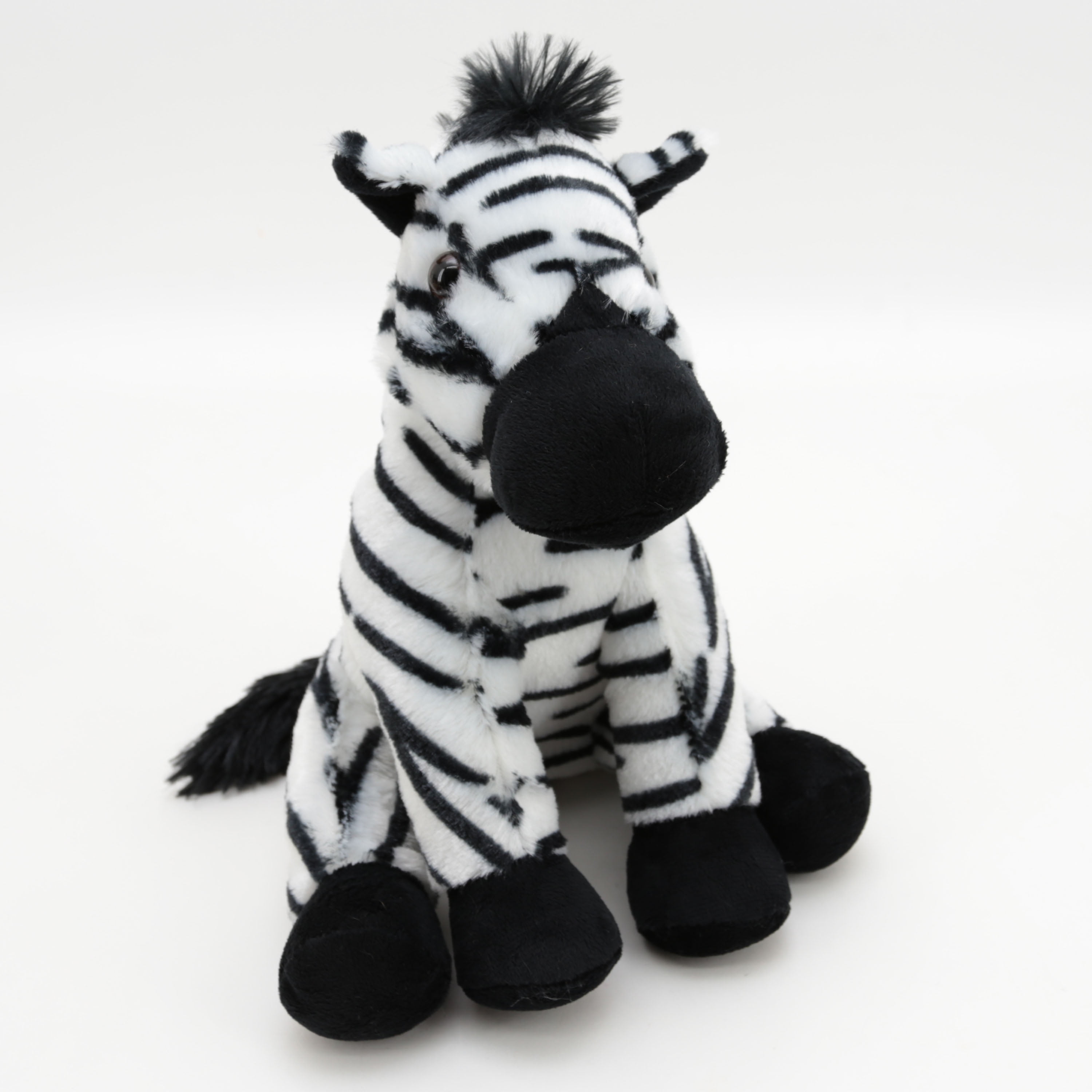 large stuffed zebra toy