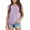 Light Purple, variant on Hjtefg Girls' Summer Hooded Tee - Soft Short Sleeve Pocket Top | Comfortable Casual Wear for Beach, School & Play,Color: Light Purple Size: 11-12 Years