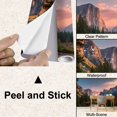 thumbnail image 4 of Peel and Stick Wallpaper Waterproof Tunnel View Sunrise Yosemite National Park CA Wall Mural Decor Self Adhesive and Removable 100in x 144in, 4 of 8
